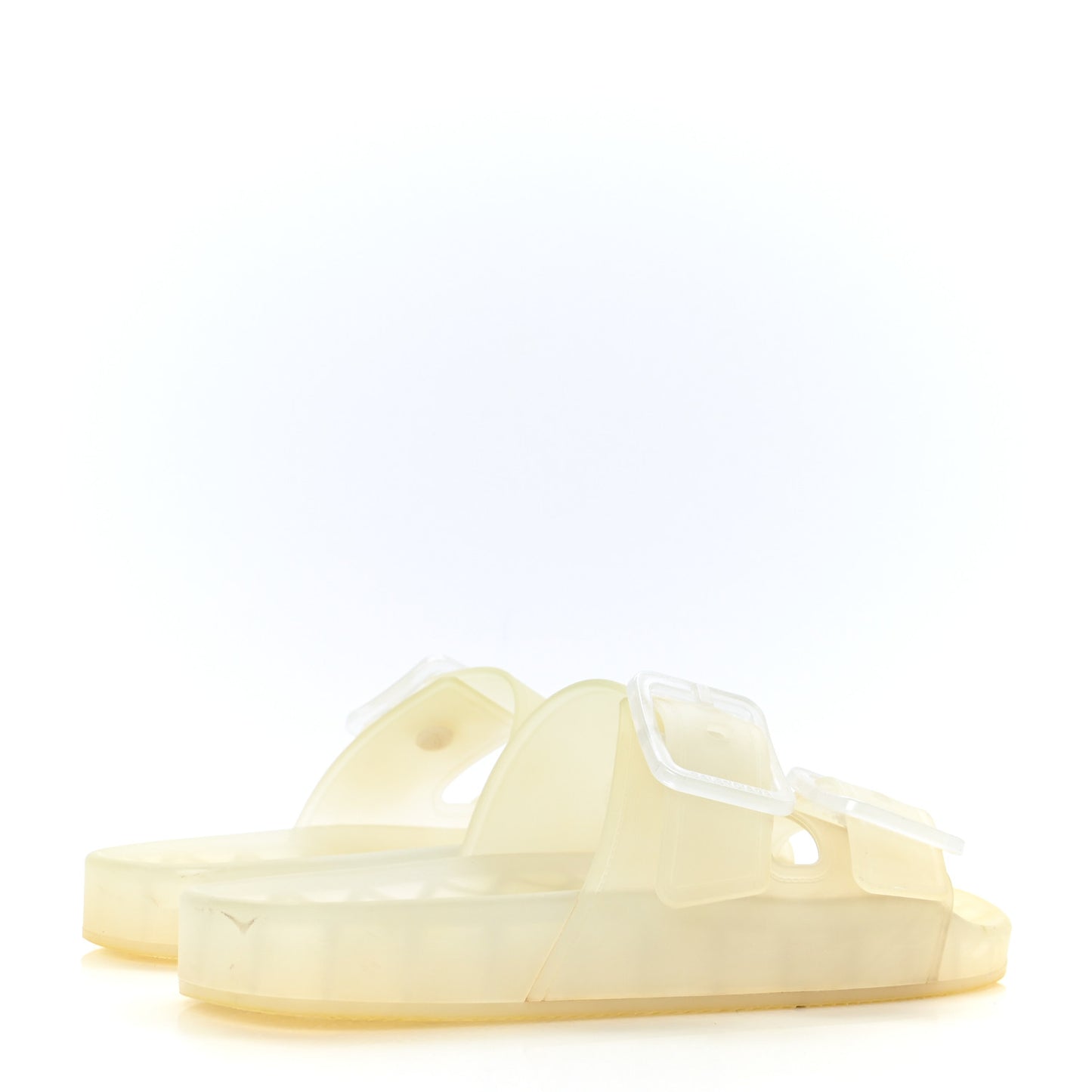 Technical Polyurethane Mallorca Slide Sandals 37 Transparent