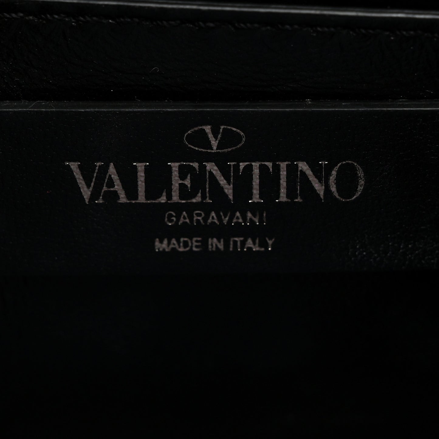 Brushed Calfskin Small Supervee Crossbody Bag Black