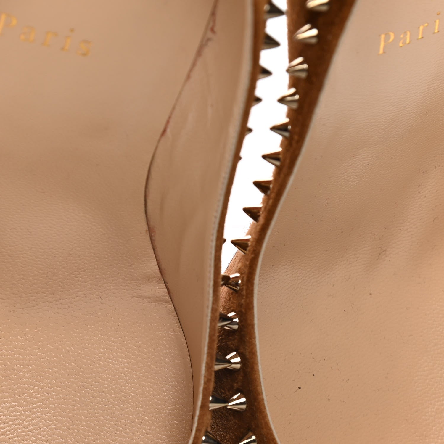 Christian Louboutin Veau Velours Anjalina Pumps 40.5 Macchiato 10 of 13