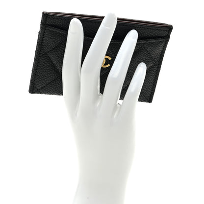 Chanel Caviar Quilted Card Holder Black 2 of 7
