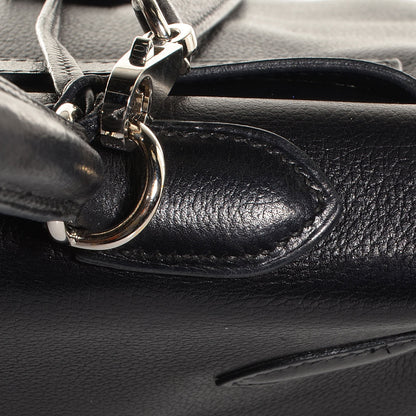 Hermes Evergrain Kelly Retourne 35 Black 27 of 28