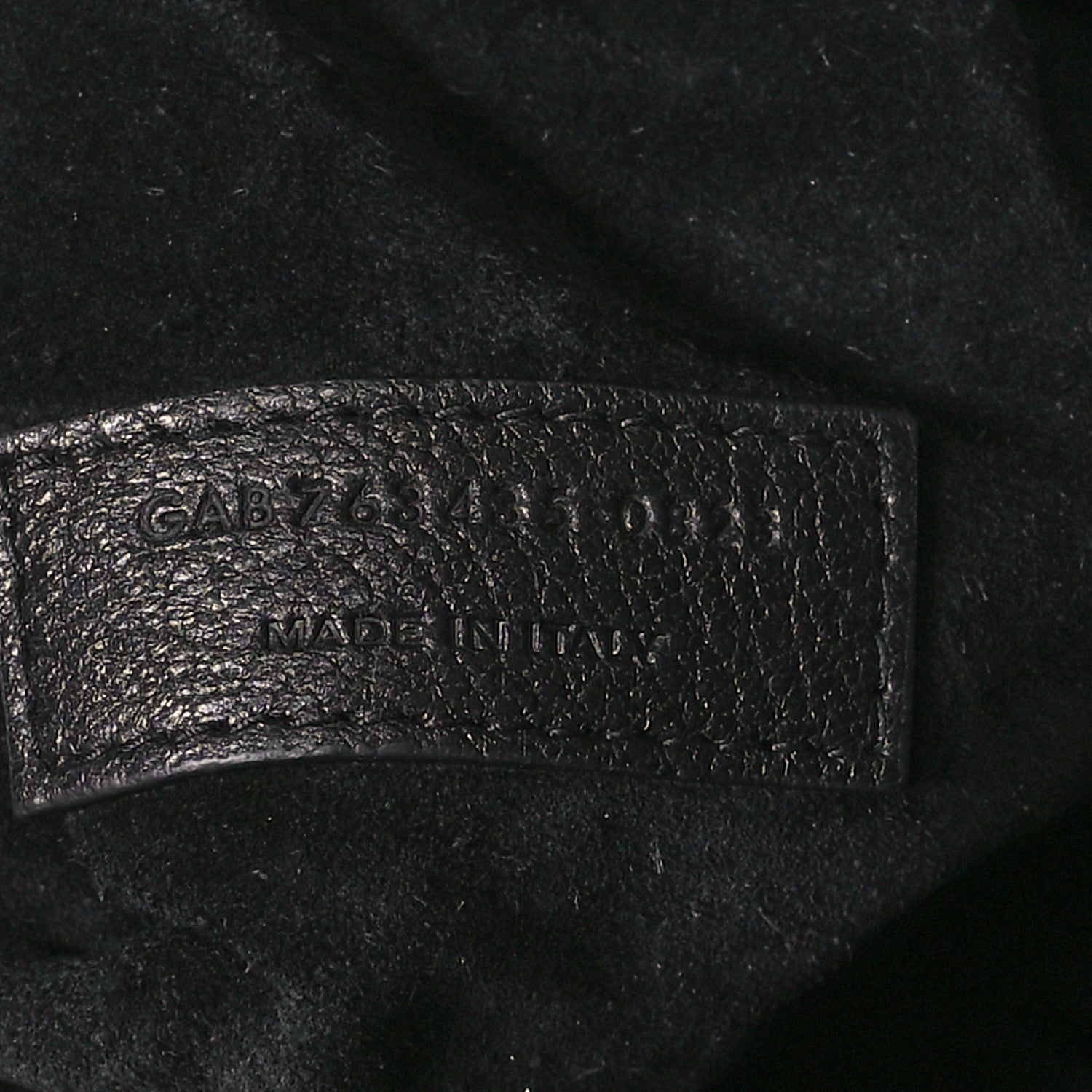 Saint Laurent Grained Deerskin Bea Tote Black 7 of 10