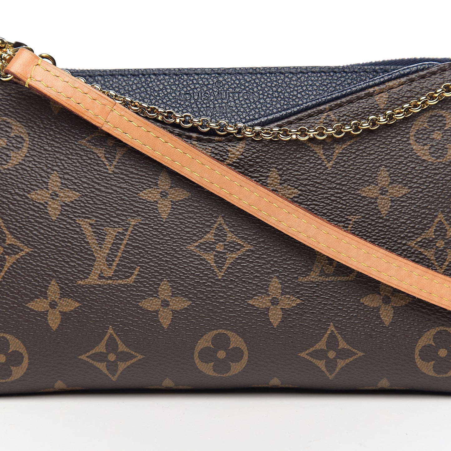 Monogram Pallas Clutch Blue Marine