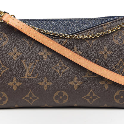 Louis Vuitton Monogram Pallas Clutch Blue Marine 7 of 9