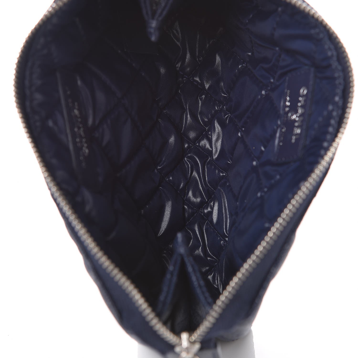 Chanel Caviar Quilted Small Pouch Navy 5 of 9