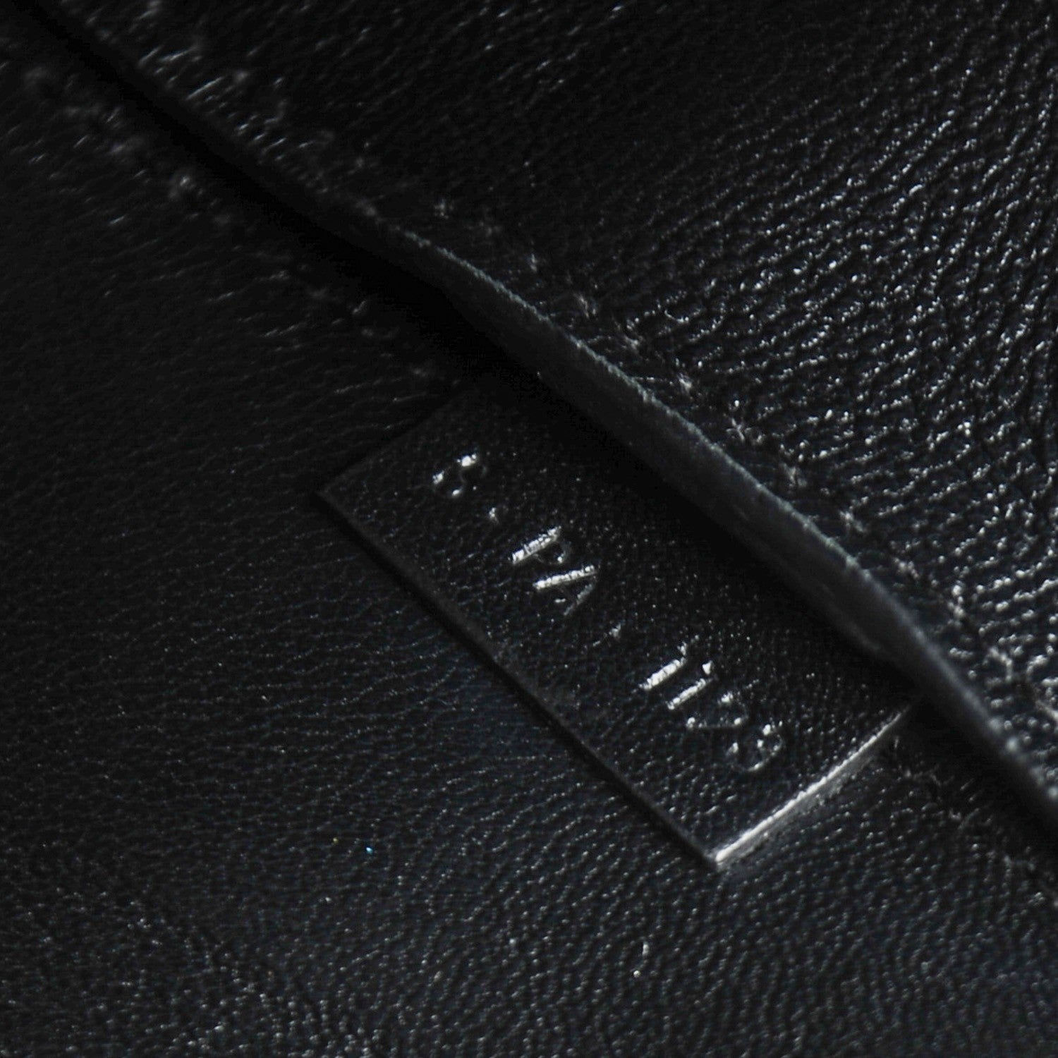 Celine Python Smooth Calfskin Medium Edge Shoulder Bag Black 8 of 9