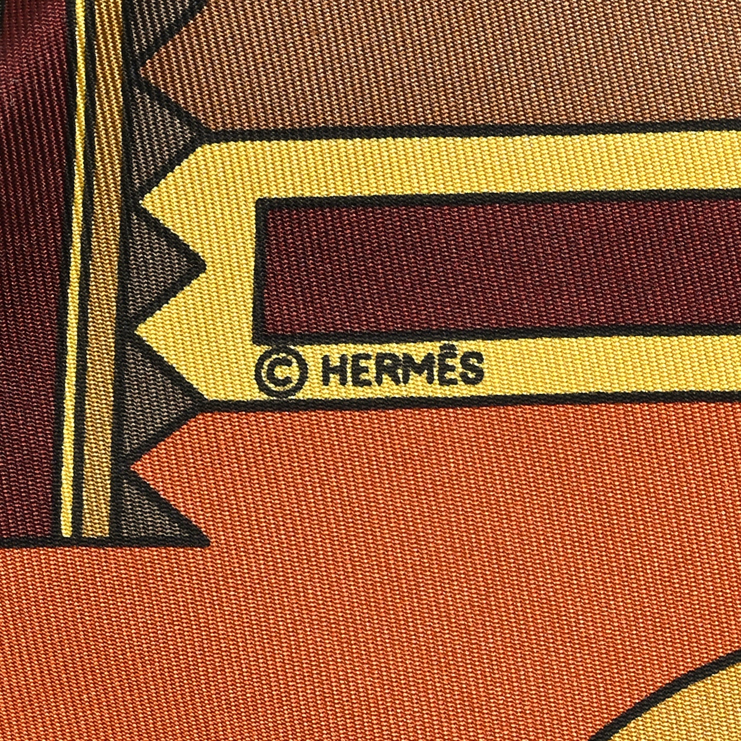 Silk Persepolis Scarf 90