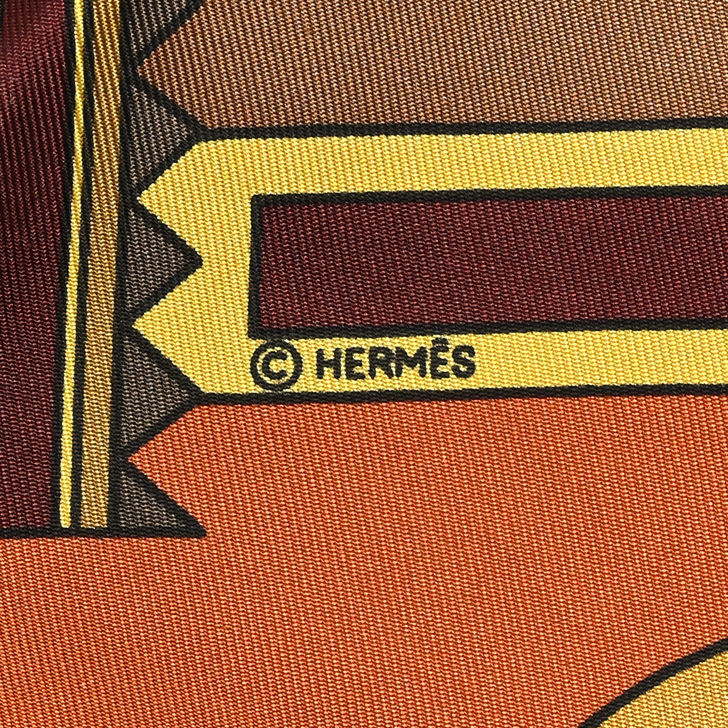Hermes Silk Persepolis Scarf 90 2 of 4