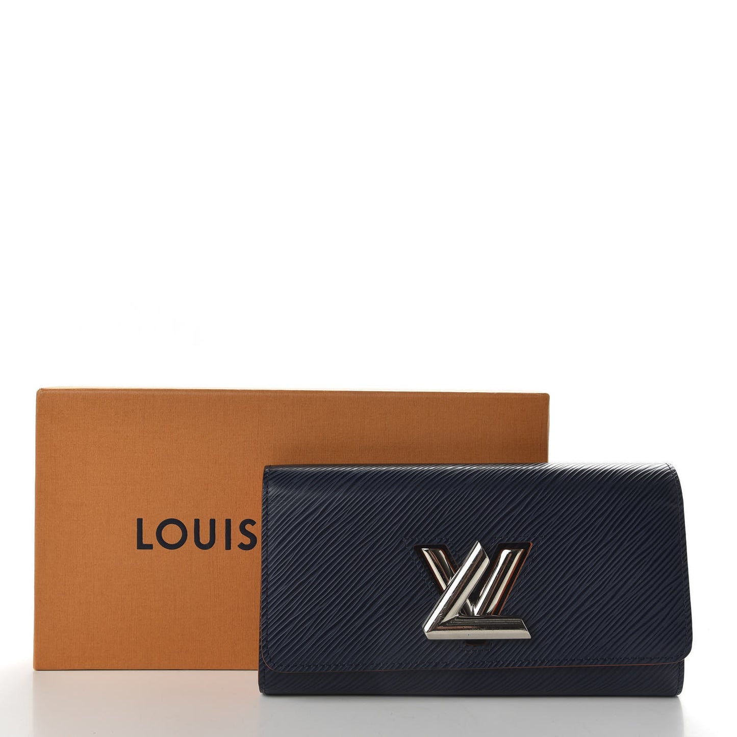 Epi Twist Wallet Indigo Piment