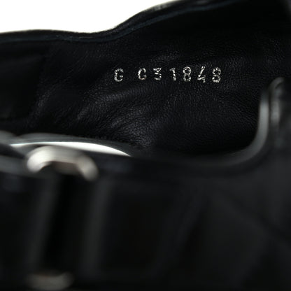 Chanel Lambskin Velcro Dad Sandals 38 Black 5 of 6