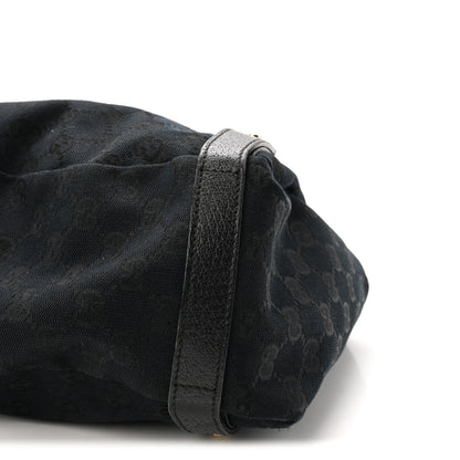 Gucci Monogram Medium Abbey Shoulder Bag Black 10 of 10
