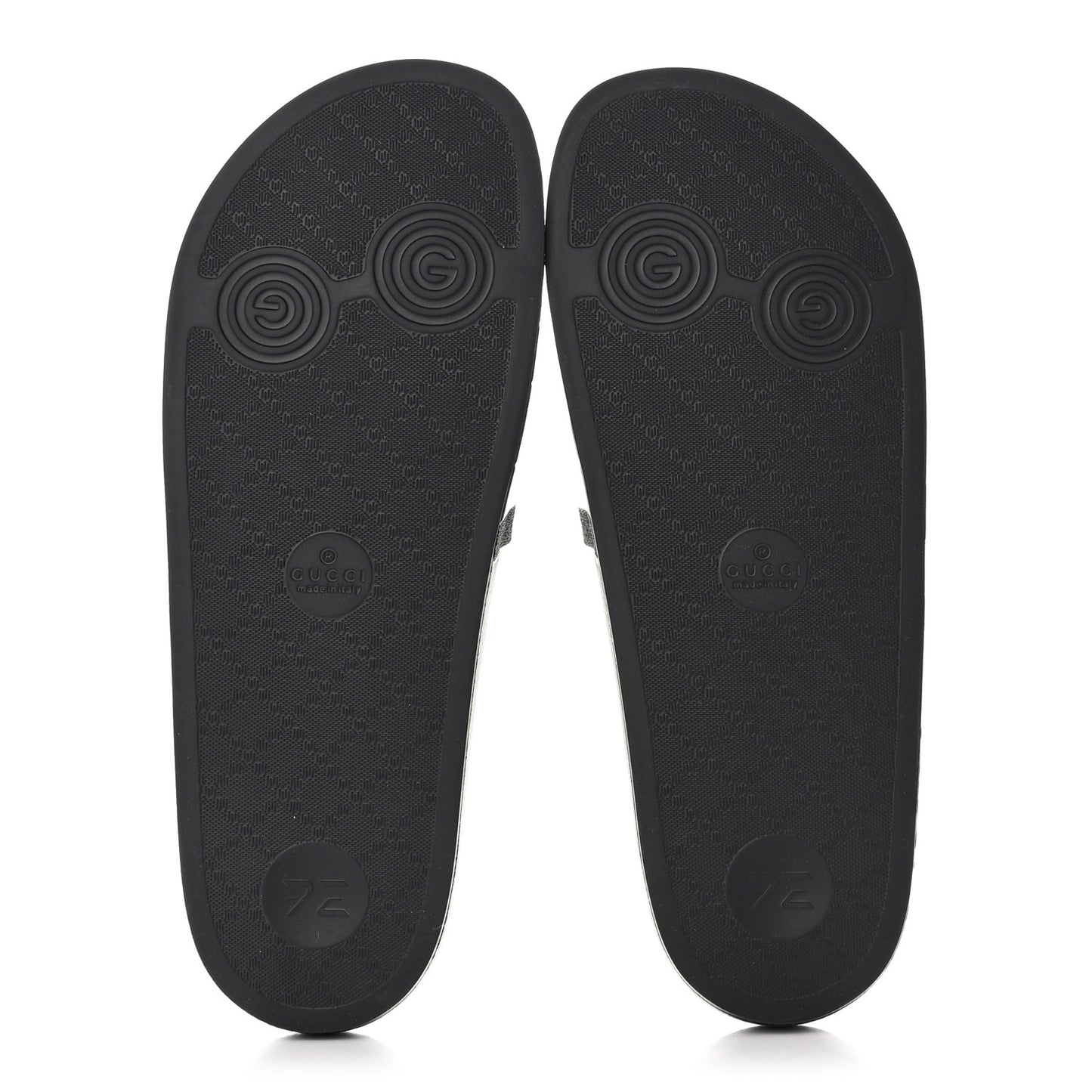 Rubber Web Mens Pool Slide Sandals 12 Black Green Red
