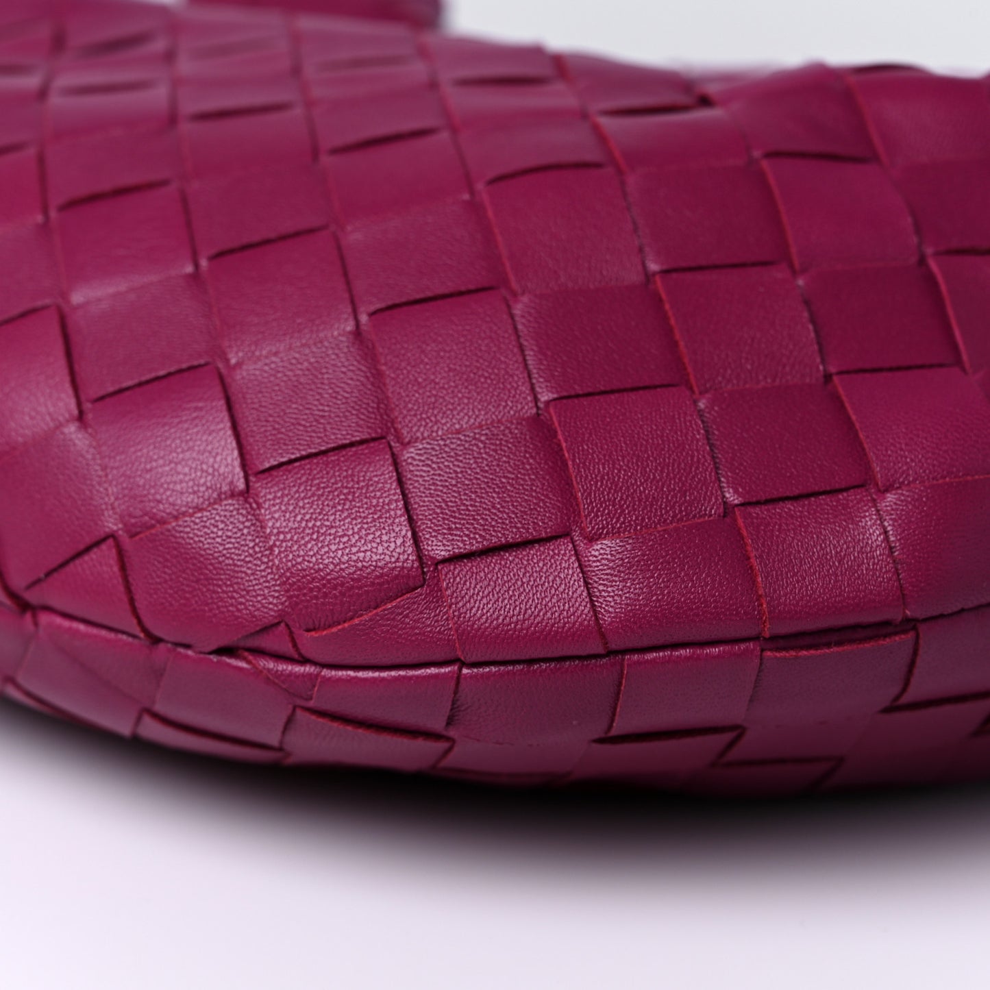 Nappa Intrecciato Mini Jodie Cinnabar