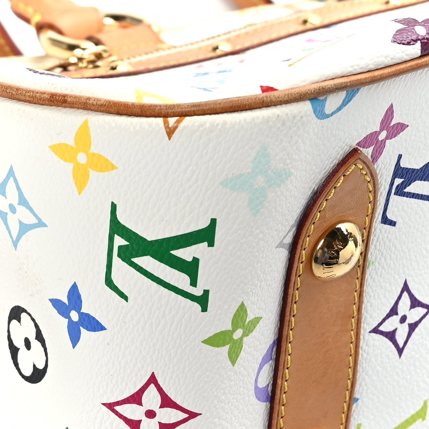 Monogram Multicolor Rita White