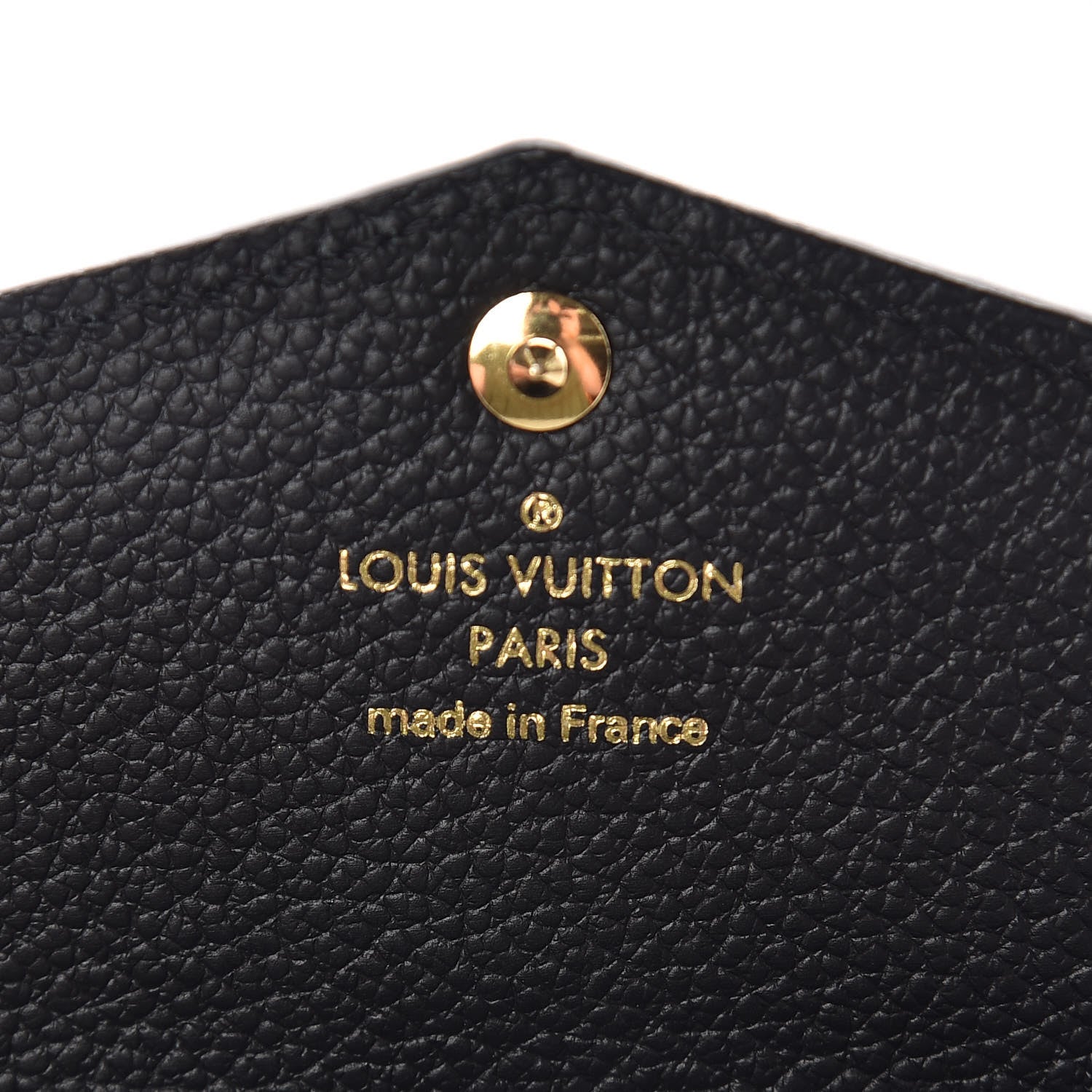 Louis Vuitton Empreinte Key Pouch Black 6 of 8