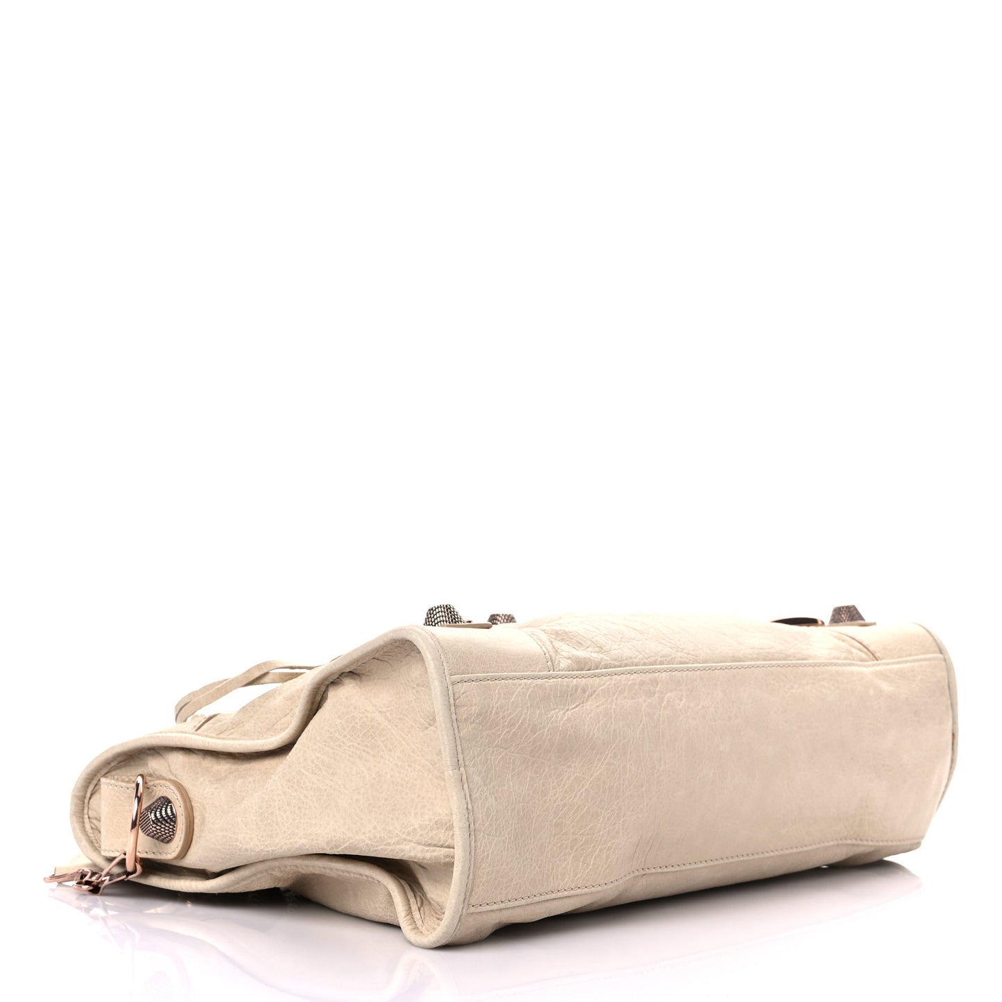 Agneau Giant 21 Rose Gold Hardware City Praline