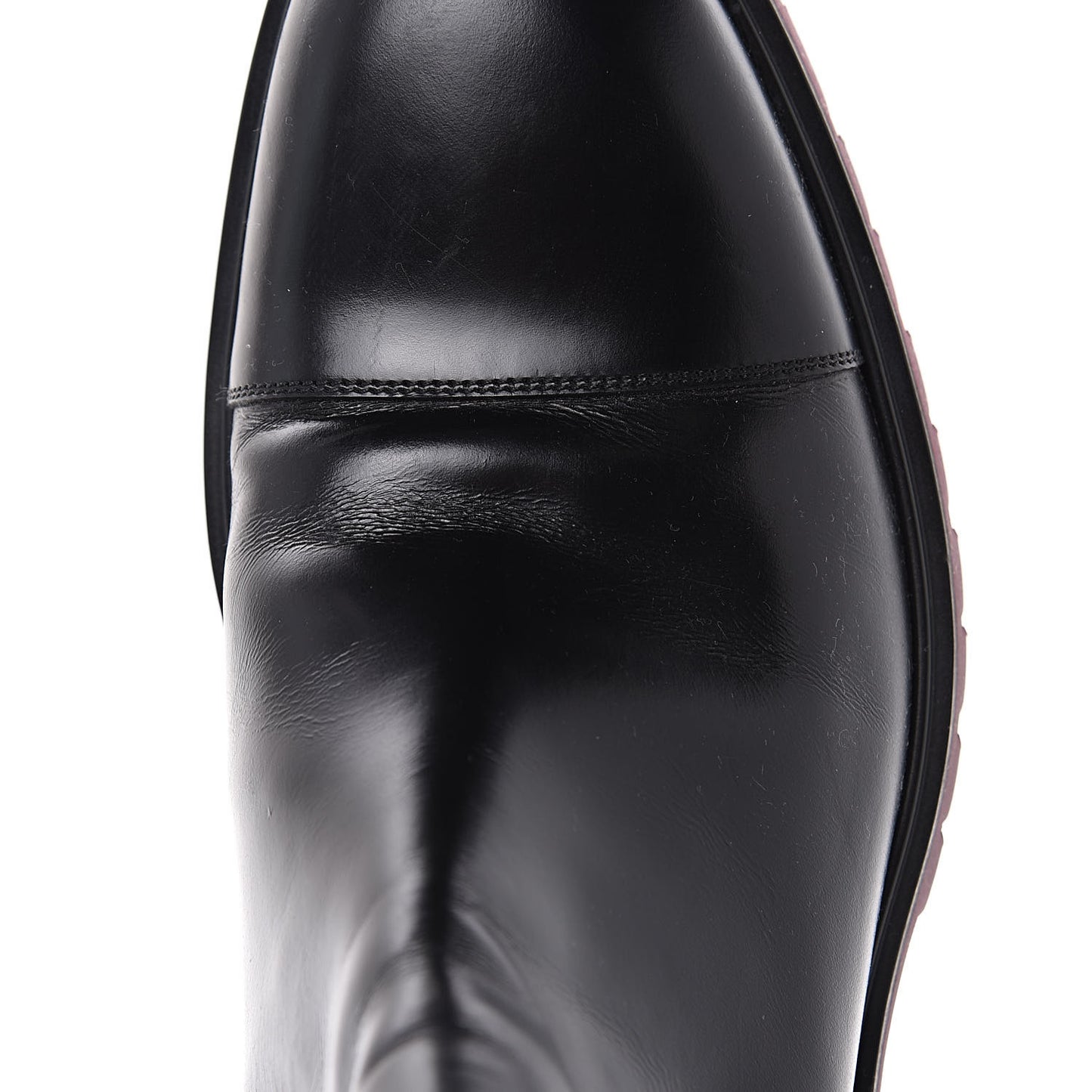 Calfskin Chelsea Ankle Boots 8 Black