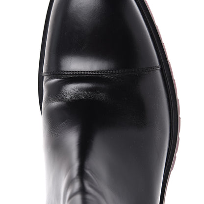 Louis Vuitton Calfskin Chelsea Ankle Boots 8 Black 7 of 10