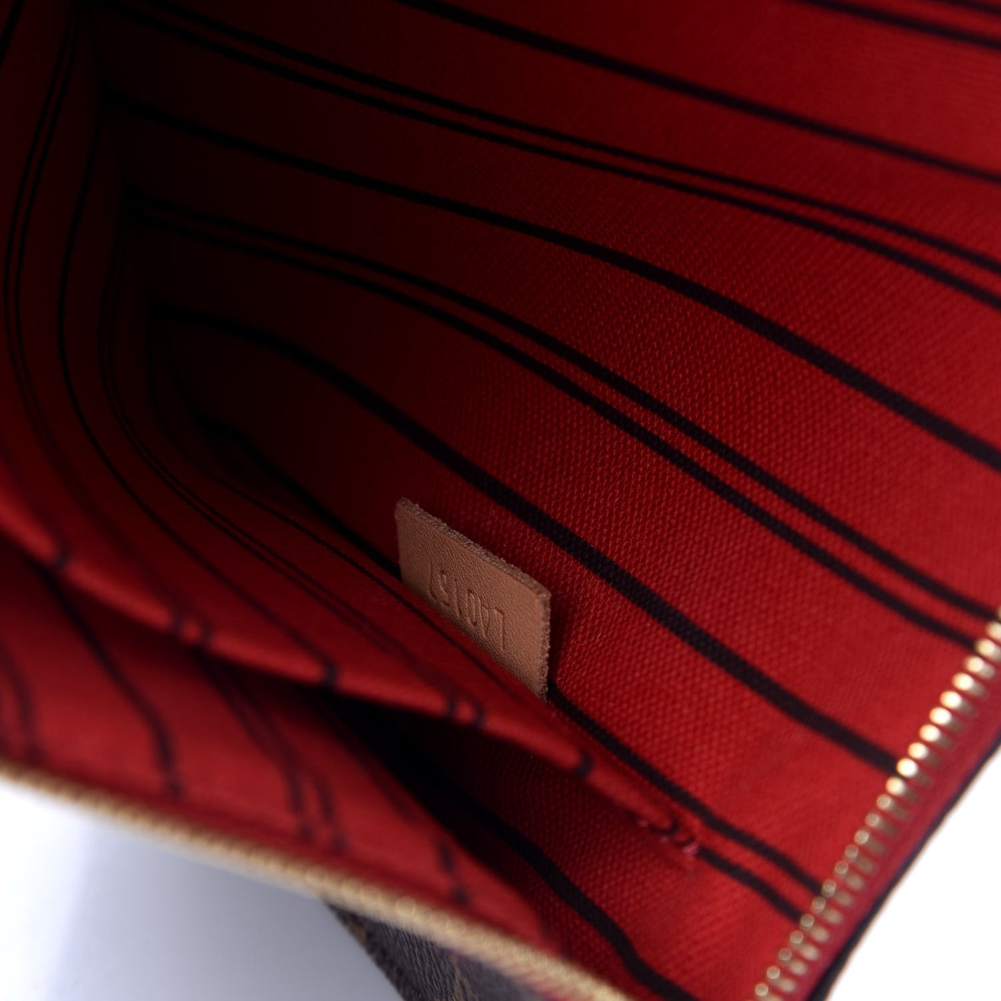 Monogram Neverfull MM GM Pochette Cherry