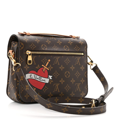 Louis Vuitton Monogram Patches Pochette Metis 3 of 11