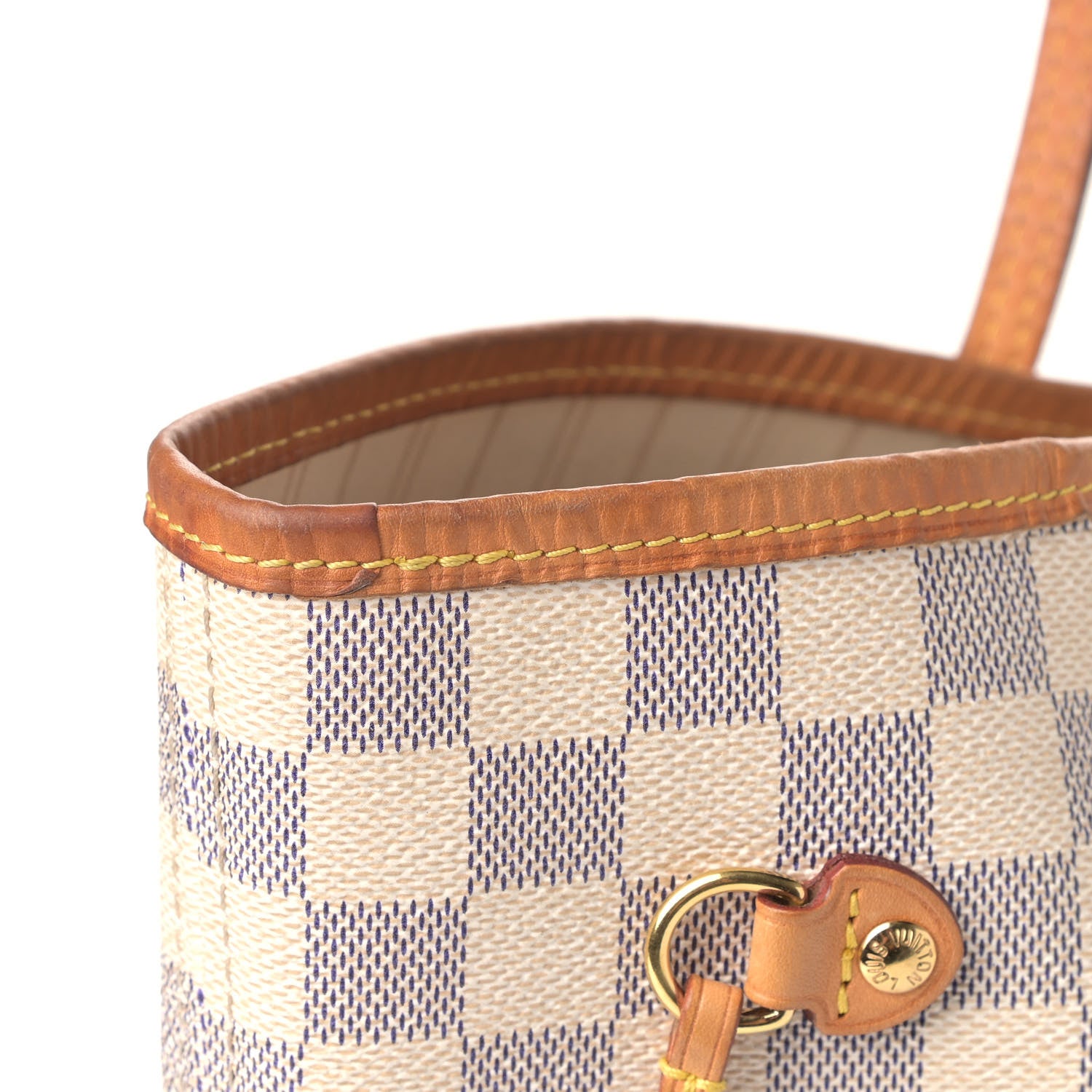 Louis Vuitton Damier Azur Neverfull MM 8 of 9