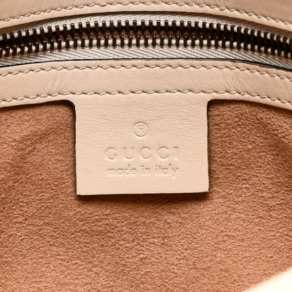 Gucci Calfskin Matelasse Small GG Marmont Shoulder Bag White 6 of 10