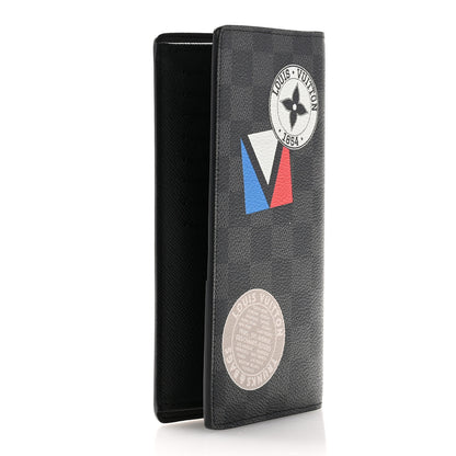 Louis Vuitton Damier Graphite LV League Brazza Wallet 3 of 7