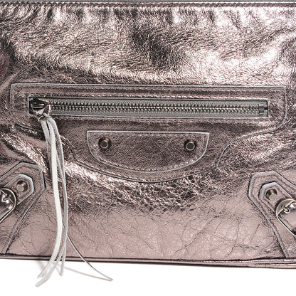 Balenciaga Agneau Large Shoulder Pewter 2 of 11