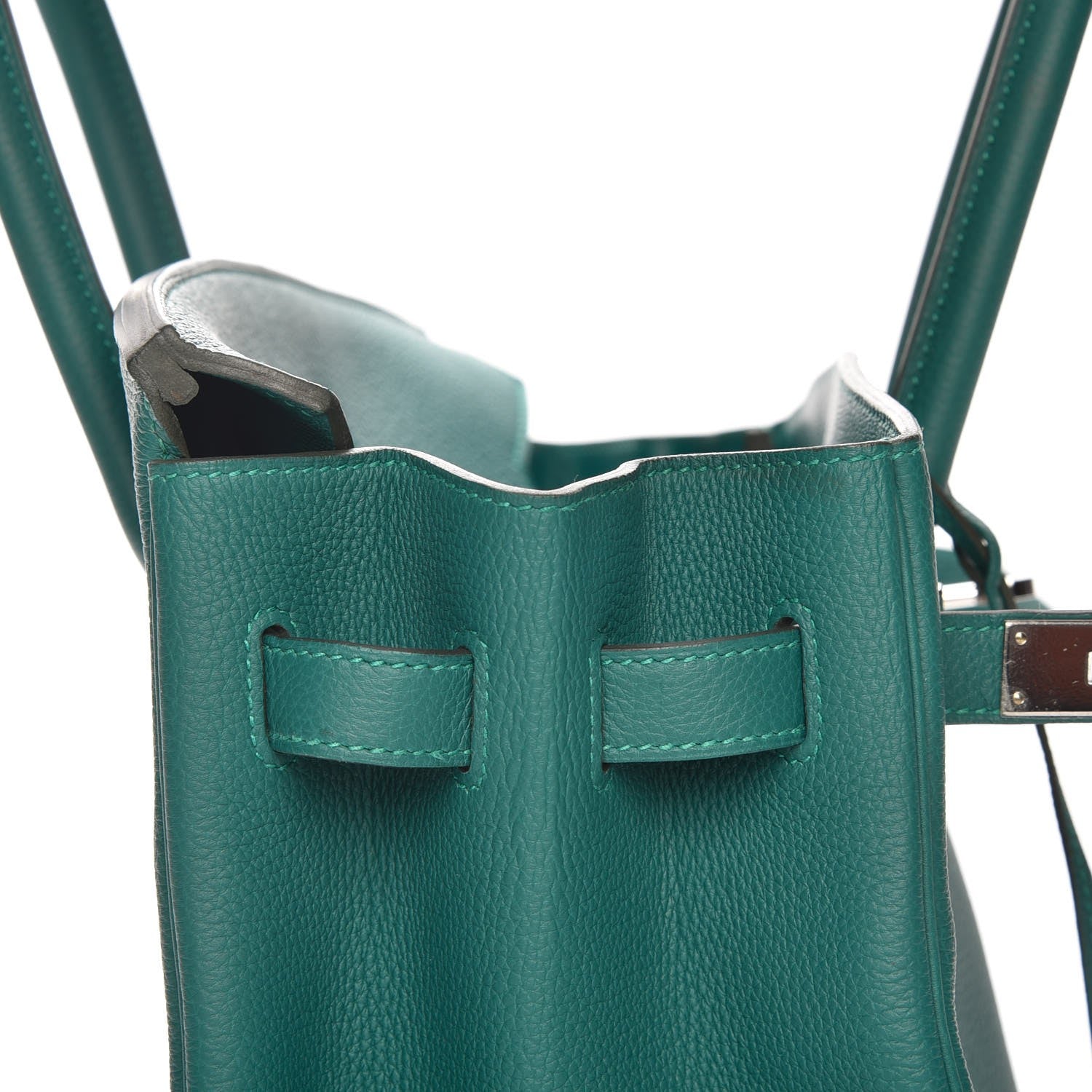 Hermes Togo Birkin 35 Malachite 27 of 32
