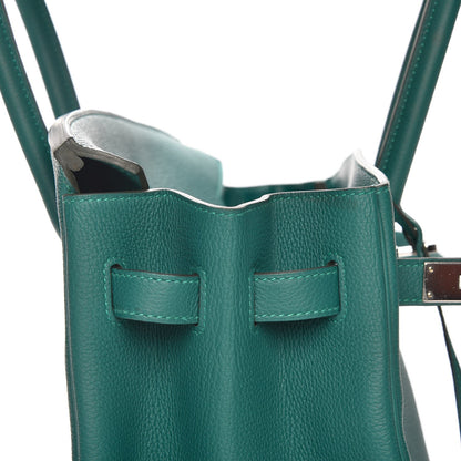 Hermes Togo Birkin 35 Malachite 27 of 32