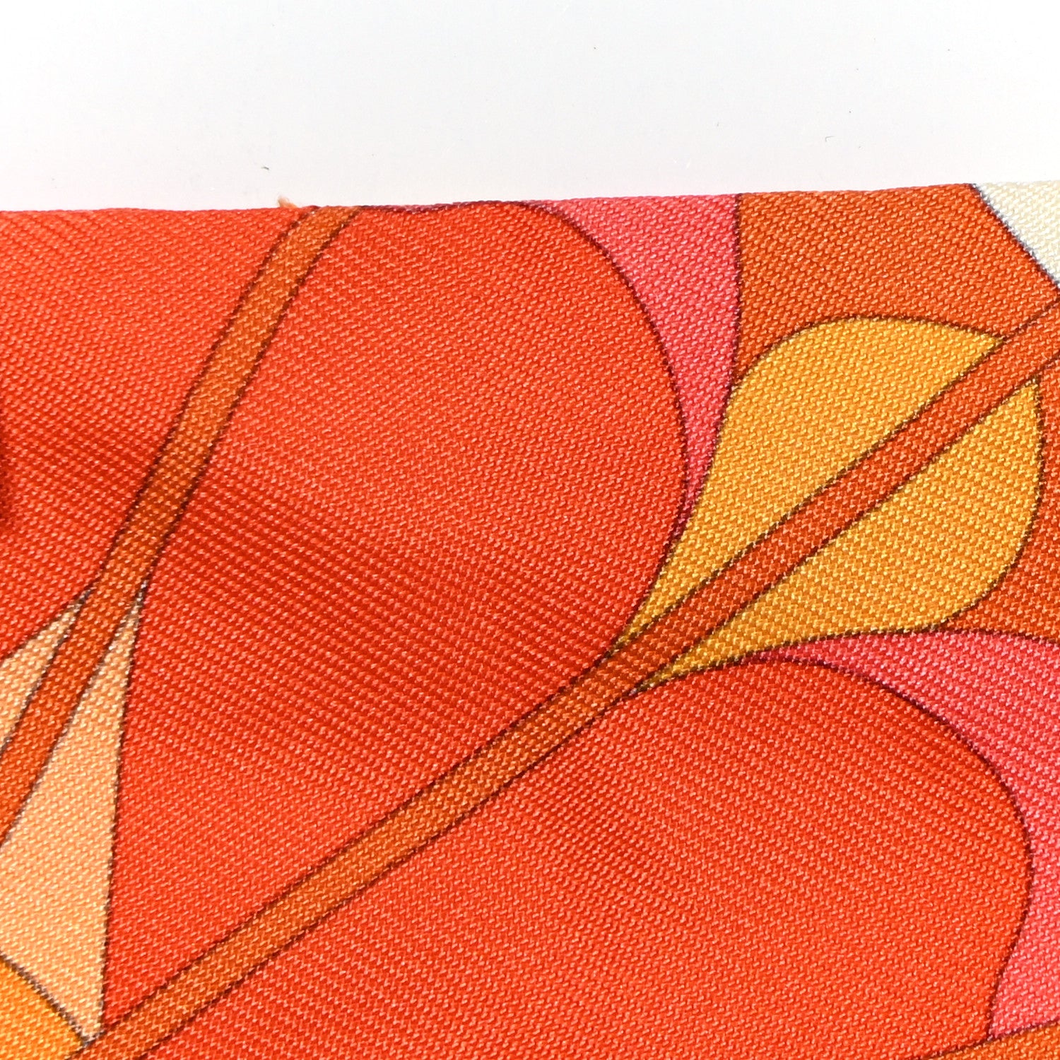 Hermes Silk Rose de Compas Twilly 6 of 7