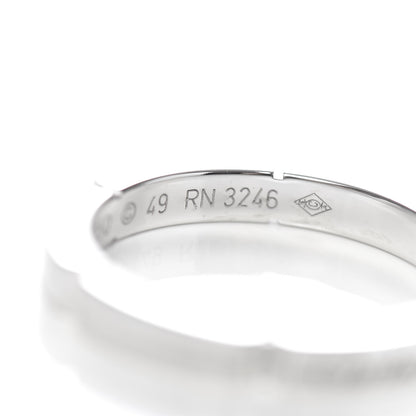 Cartier 18K White Gold 2.5mm Maillon Panthere Wedding Band Ring 49 5 5 of 5
