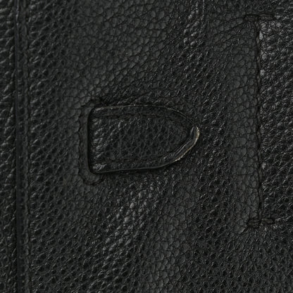 Celine Soft Grained Calfskin Small Belt Cabas Phantom Black 19 of 23