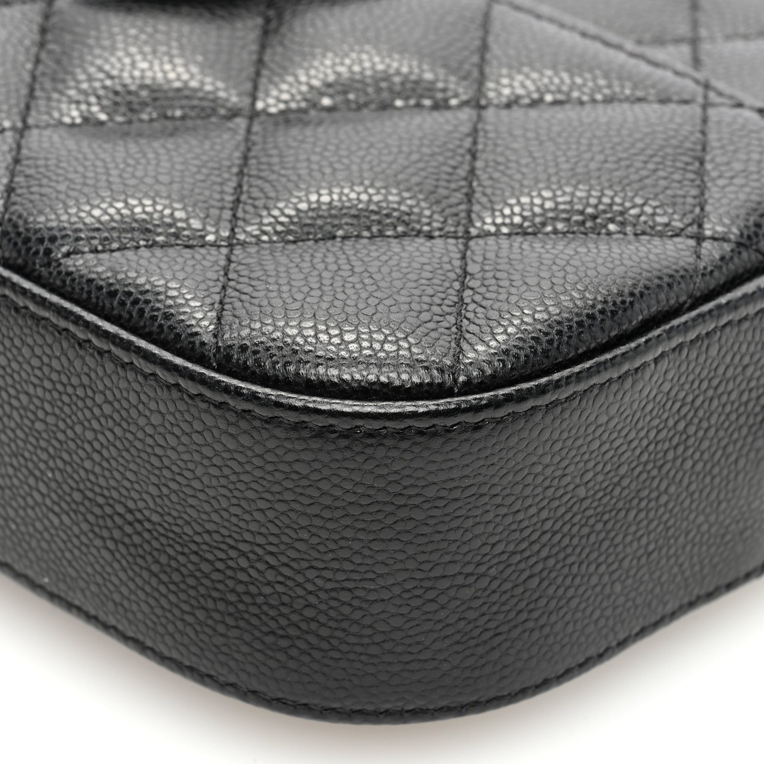 Chanel Caviar Quilted Chain Camera Bag Black 10 of 10
