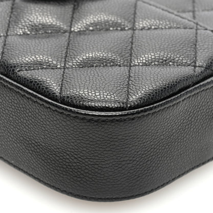 Chanel Caviar Quilted Chain Camera Bag Black 10 of 10