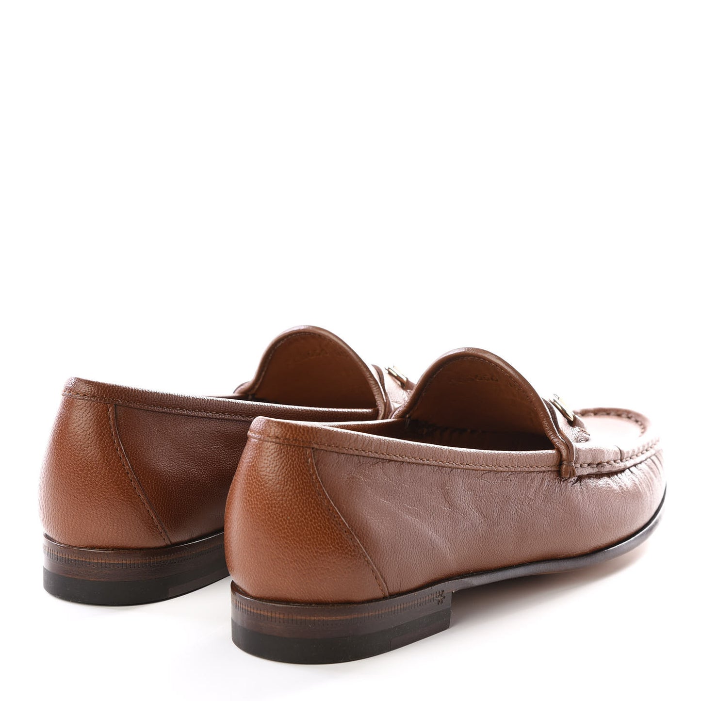 Goatskin Womens 1953 Horsebit Loafers 35 Cuir