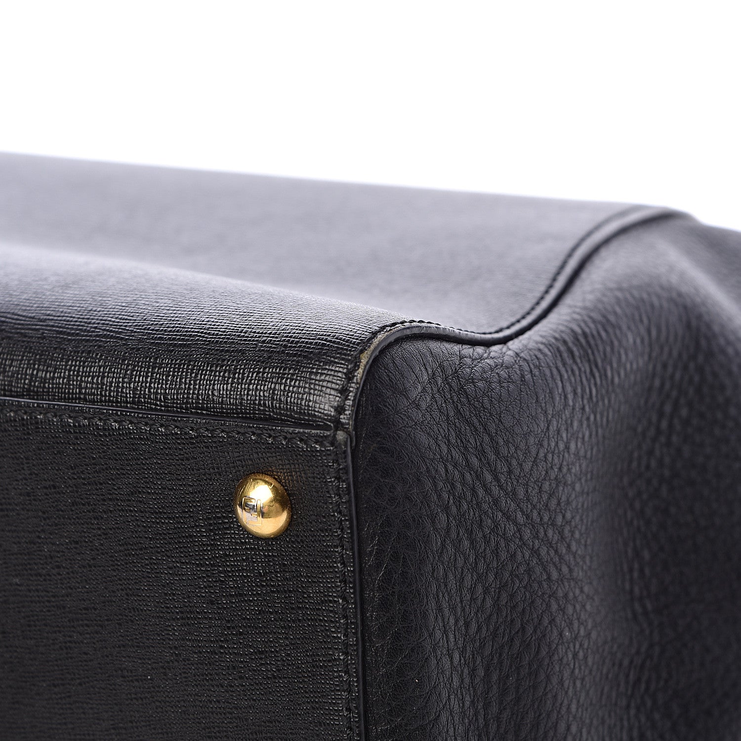 Fendi Vitello Elite Large 2Jours Tote Black 13 of 16