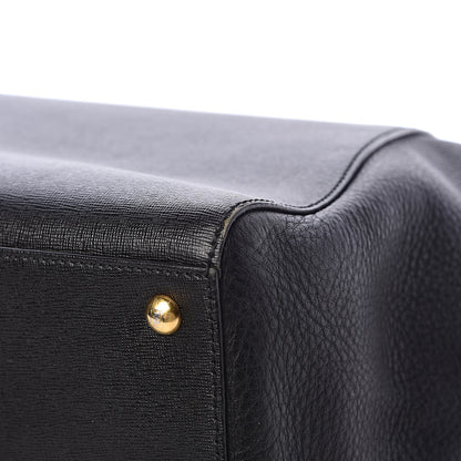 Fendi Vitello Elite Large 2Jours Tote Black 13 of 16