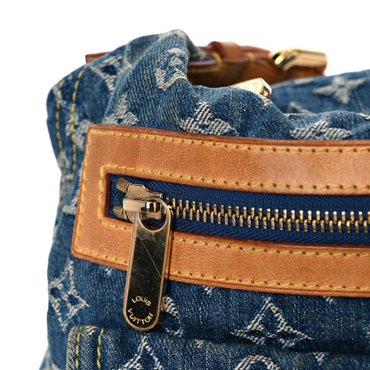 Louis Vuitton Monogram Denim Baggy PM Blue 18 of 23