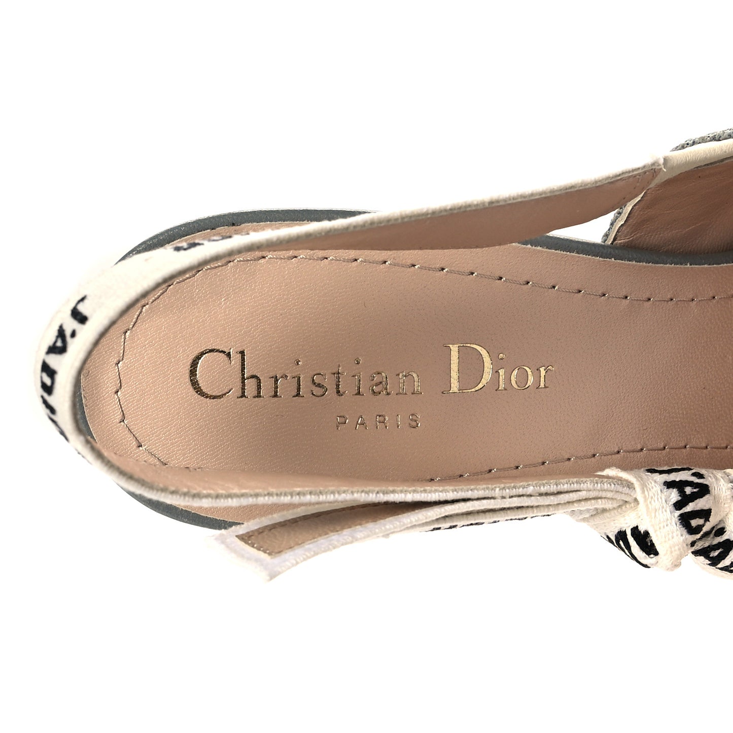 Technical Canvas Ribbon J'Adior Slingback 100mm Pumps 39 Grey Stone