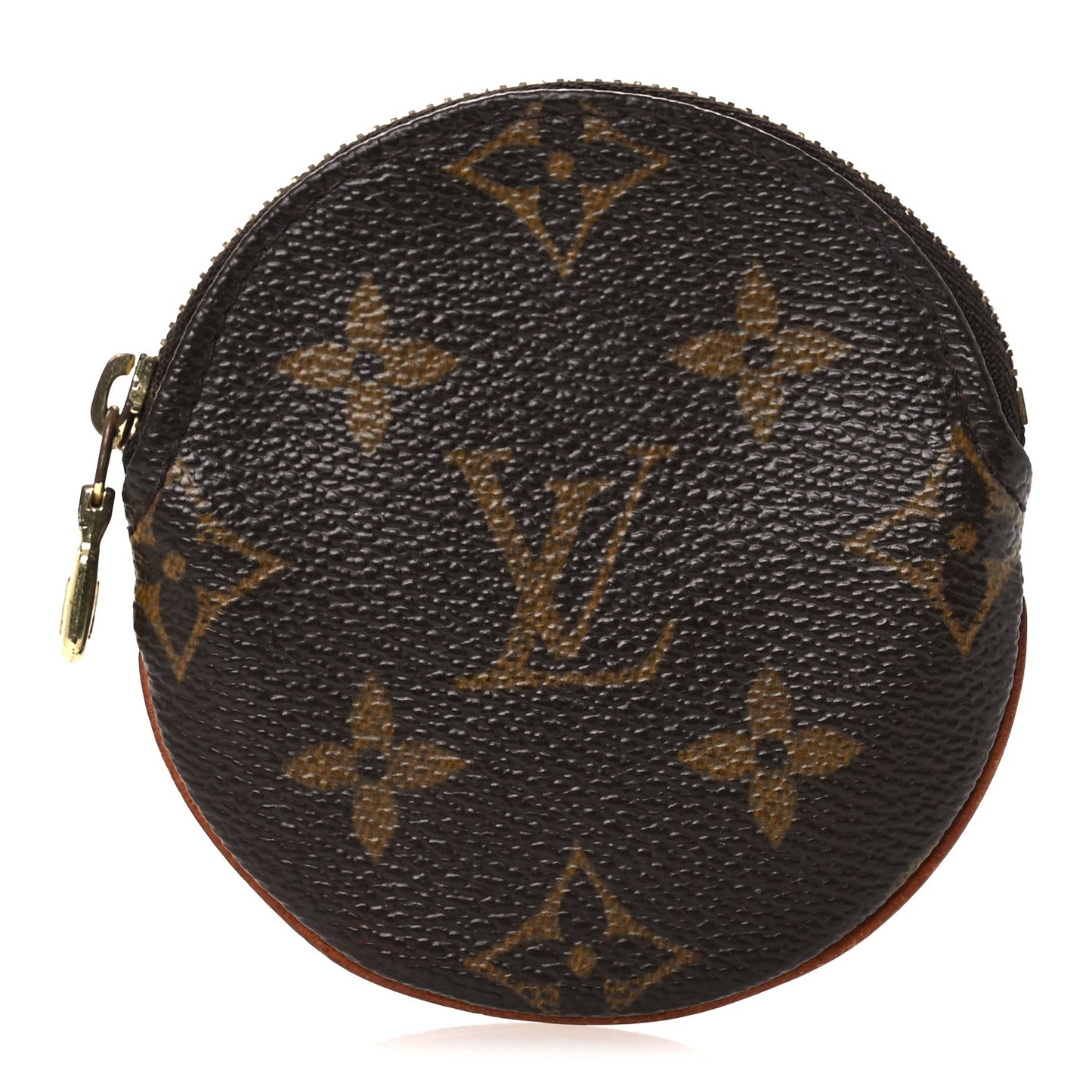 Monogram Round Coin Purse