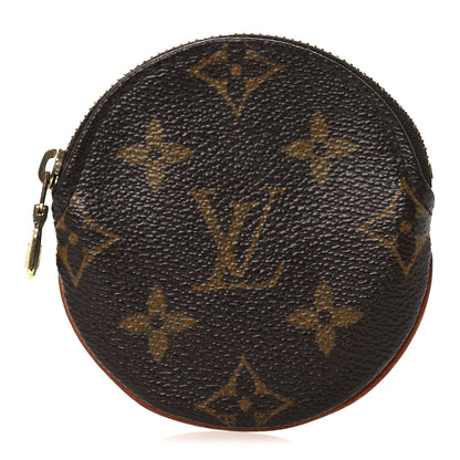 Louis Vuitton Monogram Round Coin Purse 1 of 10
