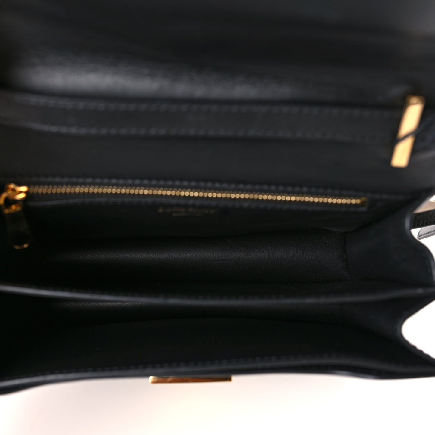 Calfskin Medium TB Bag Black