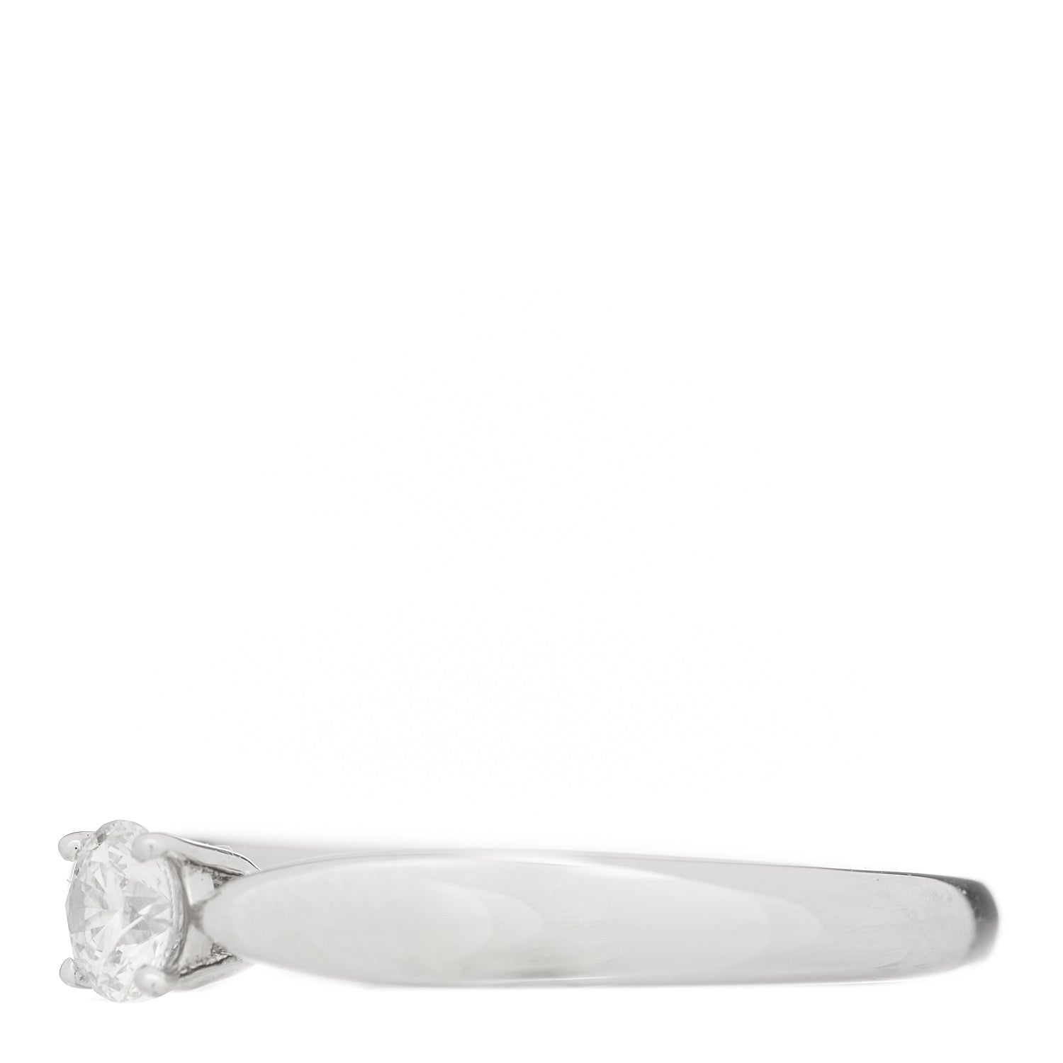 Tiffany Platinum Diamond .19ct Harmony Solitaire Engagement Ring 49 5 3 of 7