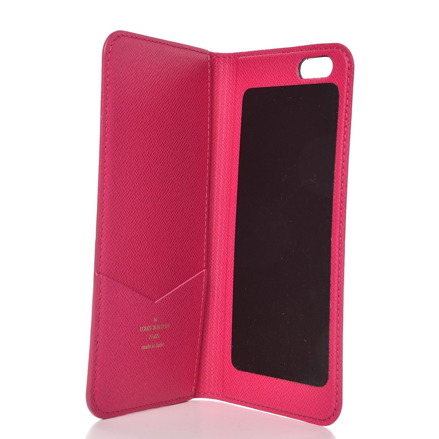 Monogram iPhone 6 Plus Folio Case Pink