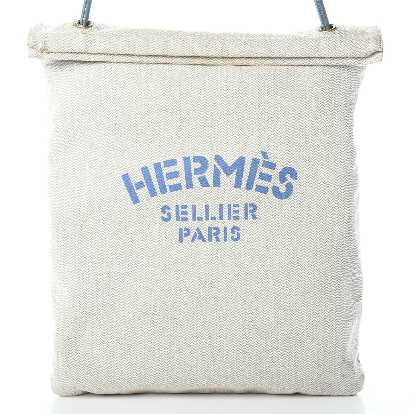 Canvas Aline Grooming Bag Craie Blue Jean