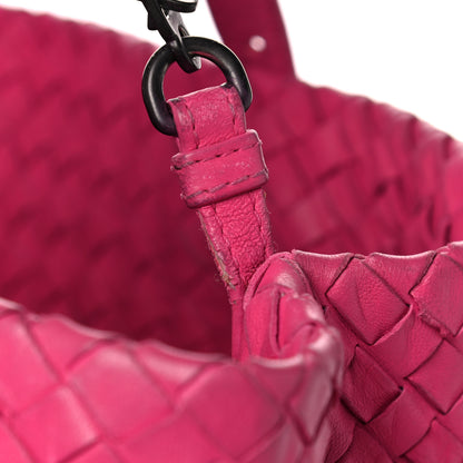 Bottega Veneta Nappa Intrecciato Large Seamless Tote Fuchsia 20 of 27