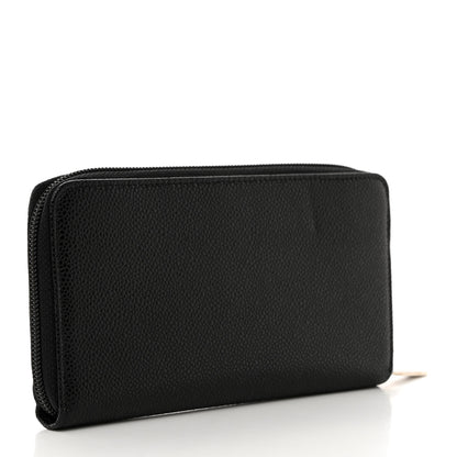 Chanel Caviar Large Timeless CC Zip Around Wallet Black 3 of 10