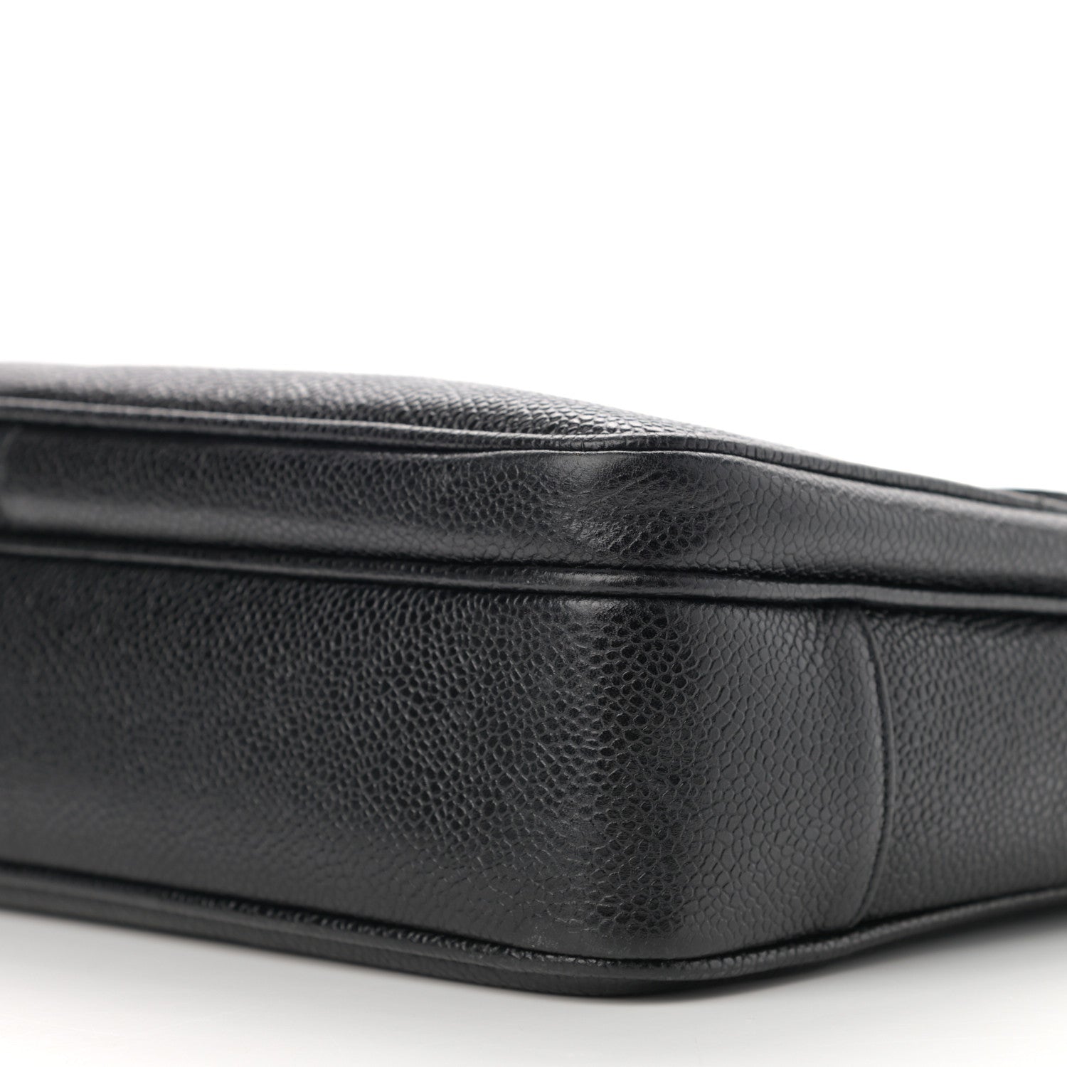 Chanel Caviar Flap Shoulder Bag Black 11 of 12