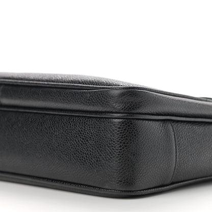 Chanel Caviar Flap Shoulder Bag Black 11 of 12